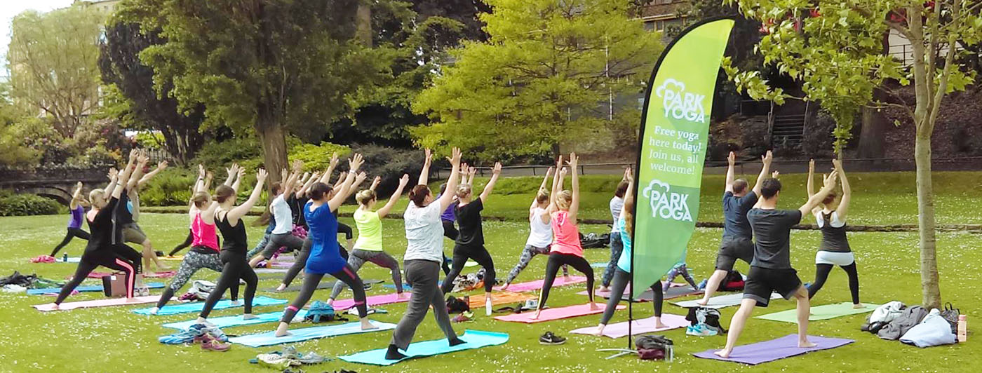 Park Yoga in Bournemouth Gardens