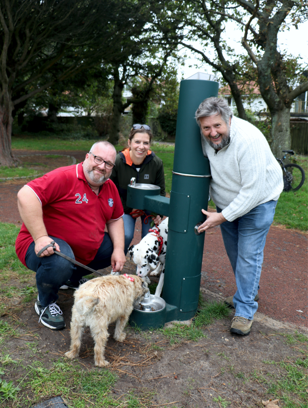 Fisherman's Walk drinking fountain