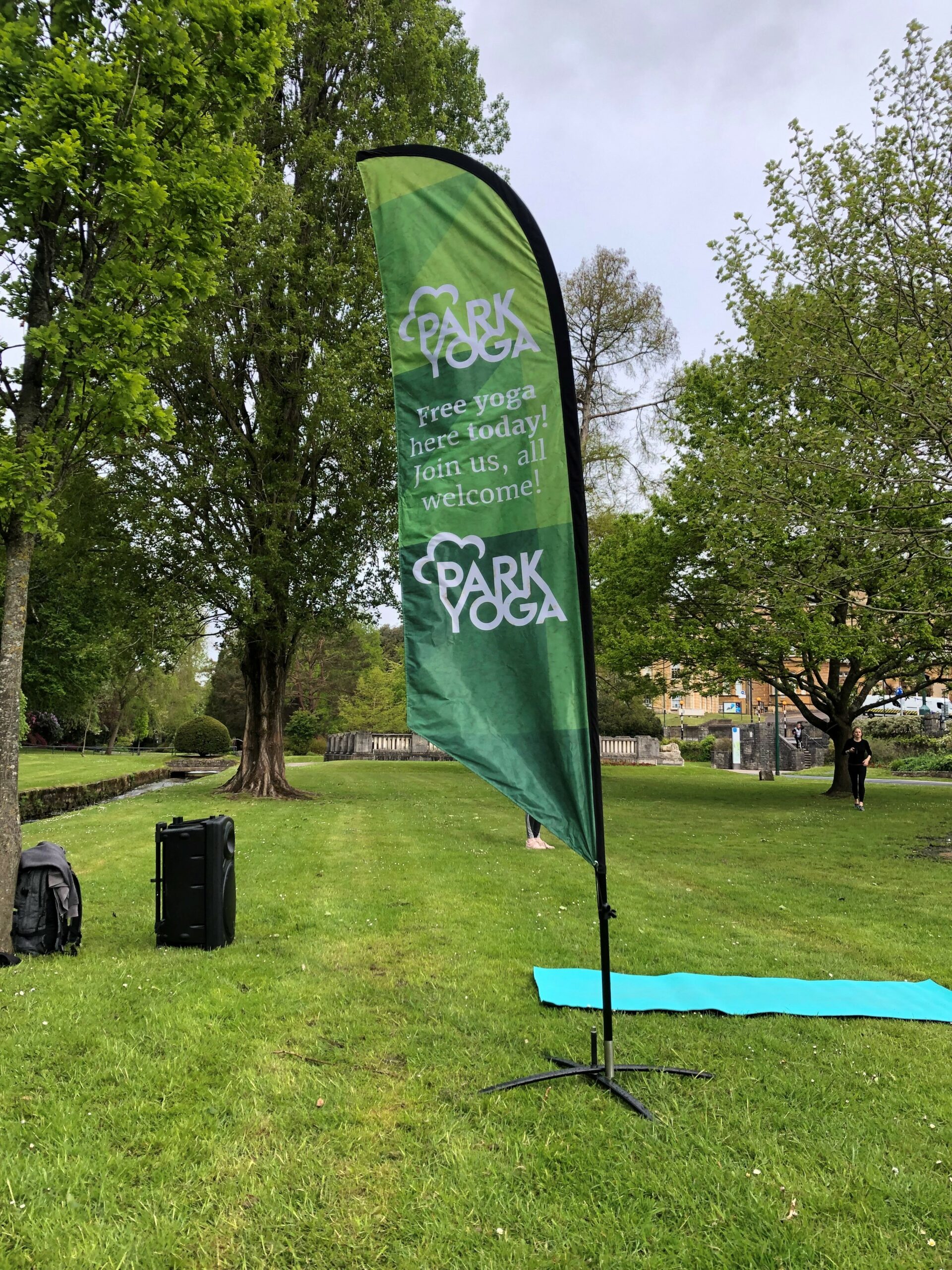 Park Yoga flag